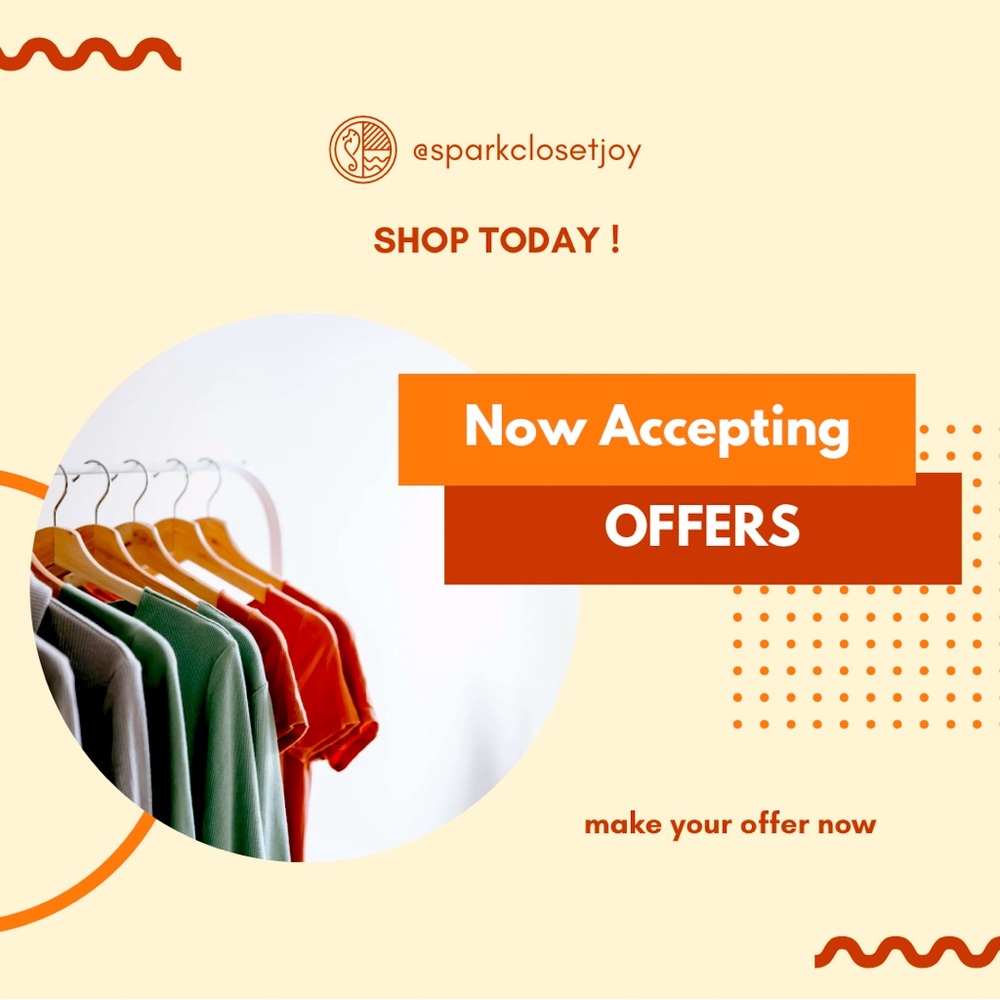 Women, Kids and Teens Clothing. Make a reasonable  offer today! Ships 1-2 days!